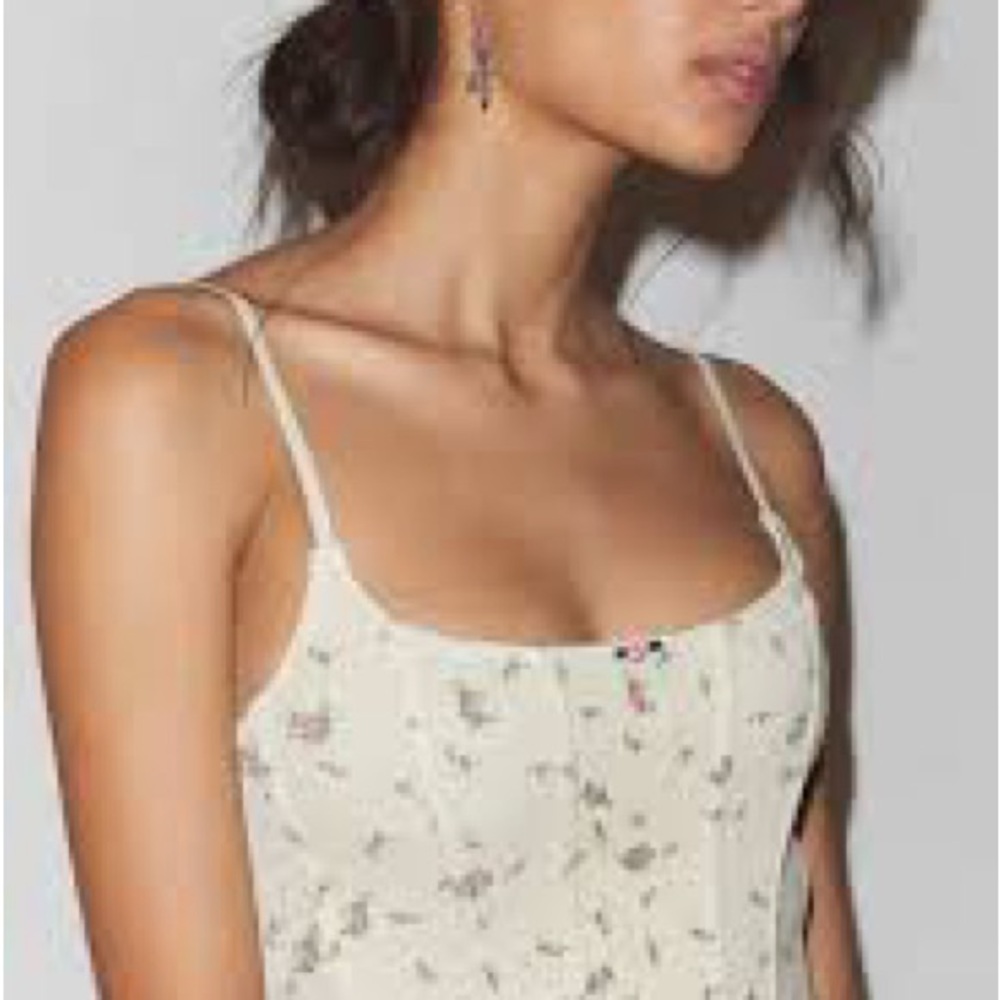 Urban Outfitters Out From Under Stevie Pointelle Corset